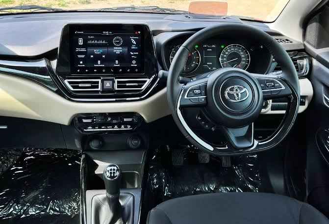 2022 Toyota Glanza Interior