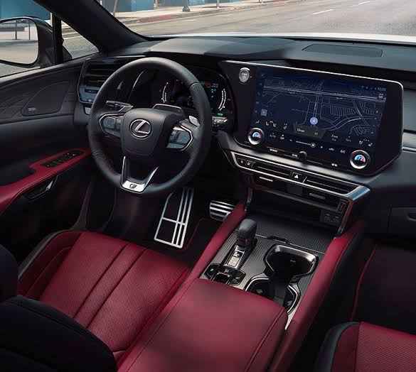 Lexus RX 2023 Interior Features