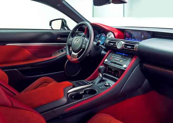 Lexus RC 2023 Interior Appearance