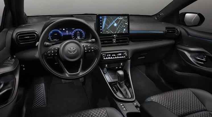 Toyota Yaris 2024 Interior Appearance