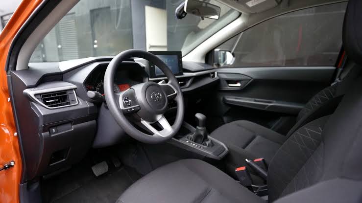 Toyota Wigo 2024 Interior Design