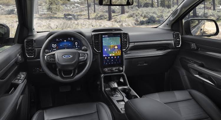 Ford Ranger 2024 Interior Appearance