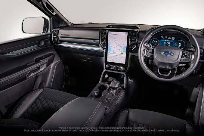 Ford Everest 2024 Interior Feature