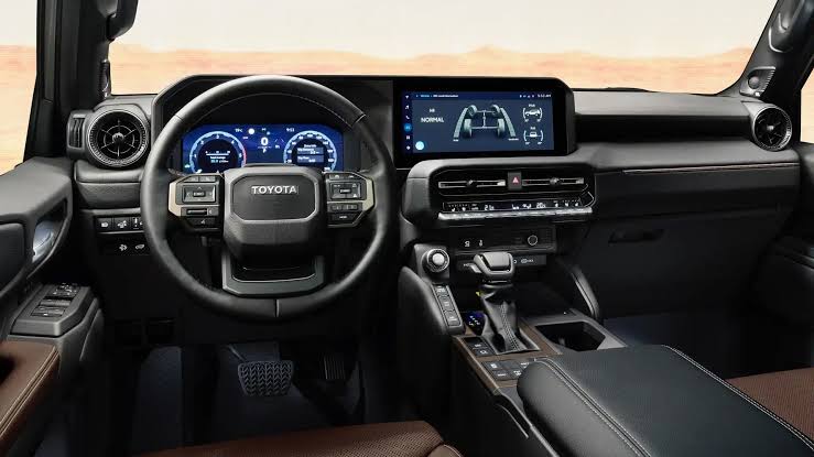 Toyota Prado 2024 Interior Features